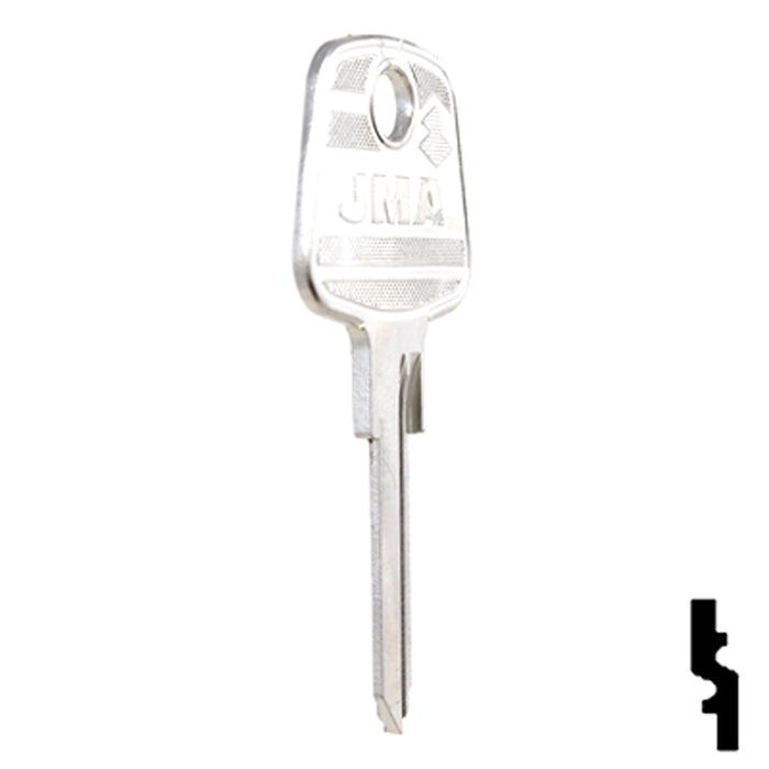 Uncut Key Blank | Audi | PA8 Automotive Key JMA USA
