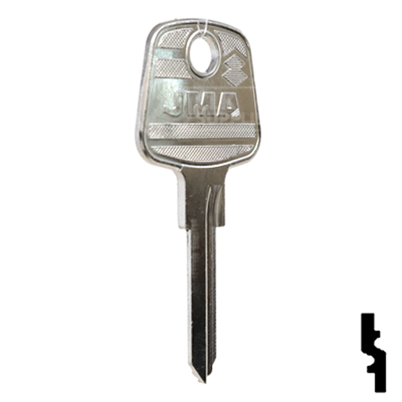 Uncut Key Blank | Audi | PA8 Automotive Key JMA USA