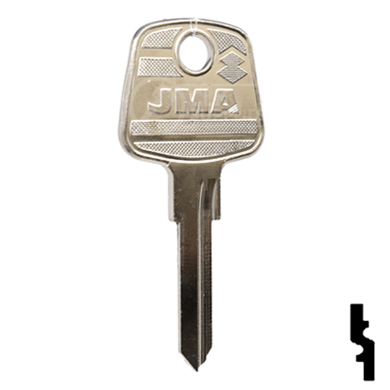 Uncut Key Blank | Audi | PA8 Automotive Key JMA USA