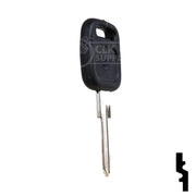 Uncut Key Blank | Audi | PA8-P Automotive Key Ilco