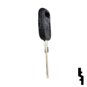 Uncut Key Blank | Audi | PA8-P Automotive Key Ilco