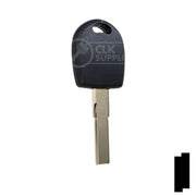 Uncut Key Blank | Audi / Volkswagen Transponder | HU66T24 Automotive Key LockVoy