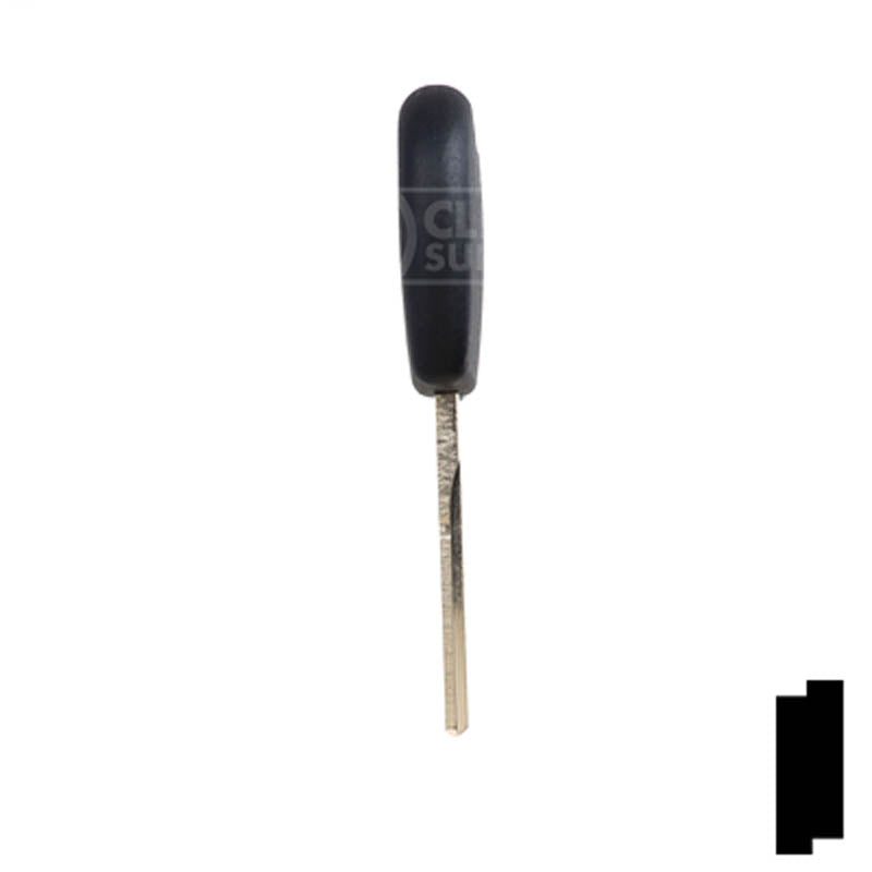 Uncut Key Blank | Audi / Volkswagen Transponder | HU66T24 Automotive Key LockVoy