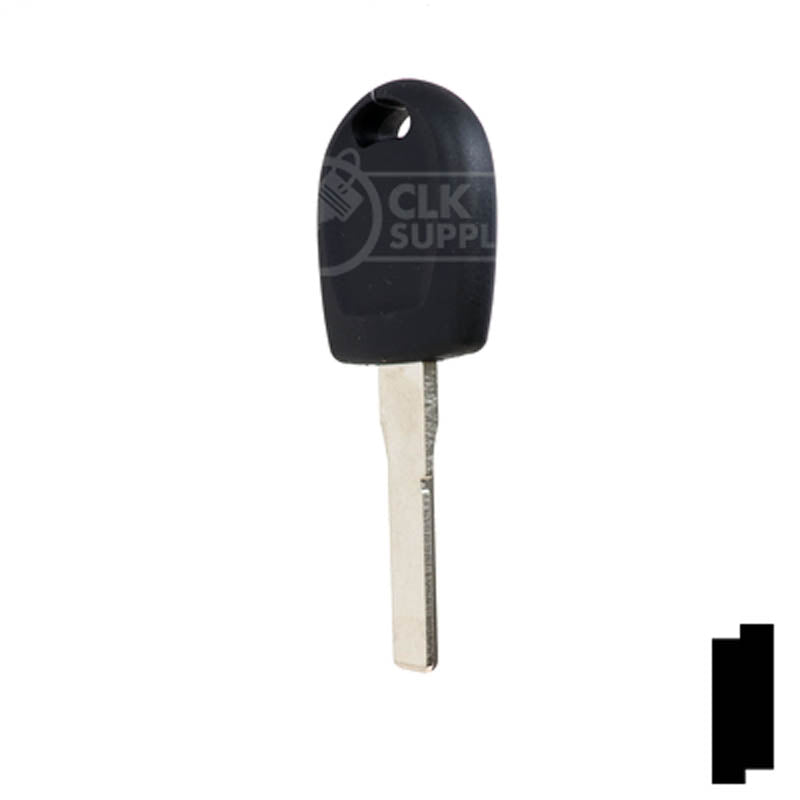 Uncut Key Blank | Audi / Volkswagen Transponder | HU66T24 Automotive Key LockVoy