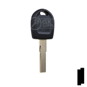 Uncut Key Blank | Audi / Volkswagen Transponder | HU66T24 Automotive Key LockVoy