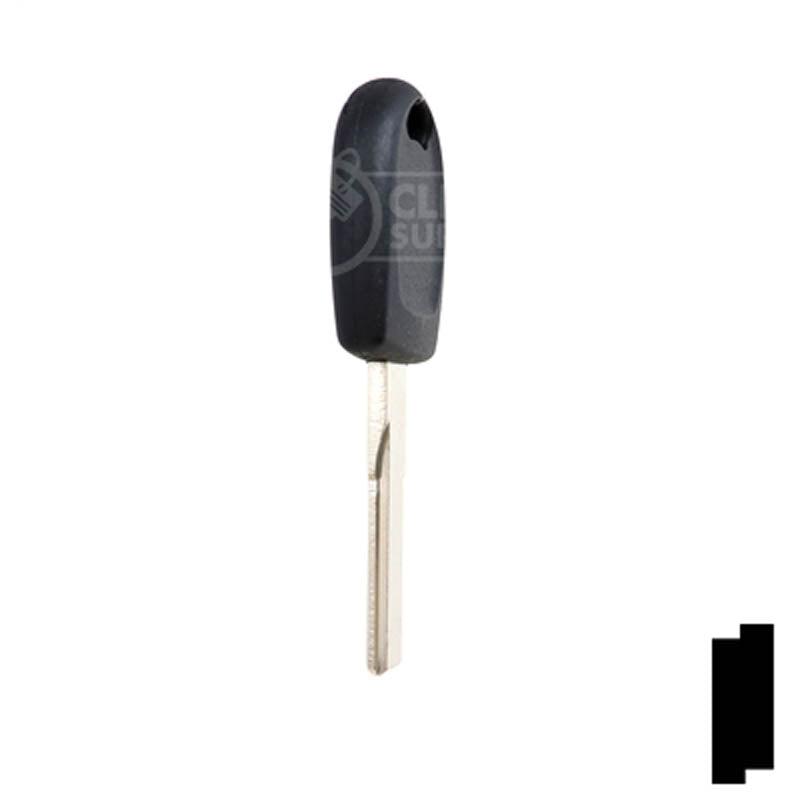 Uncut Key Blank | Audi / Volkswagen Transponder | HU66T24 Automotive Key LockVoy