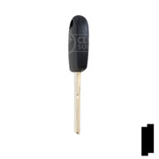 Uncut Key Blank | Audi / Volkswagen Transponder | HU66T24 Automotive Key LockVoy