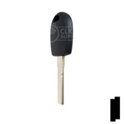 Uncut Key Blank | Audi / Volkswagen Transponder | HU66T24 Automotive Key LockVoy