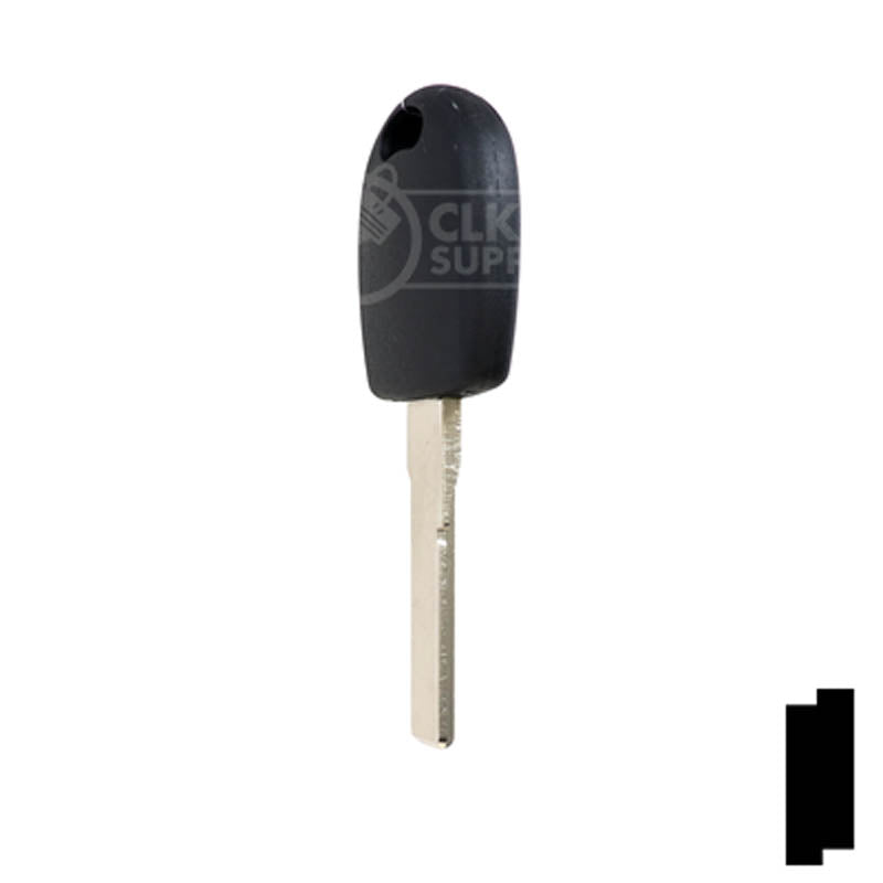 Uncut Key Blank | Audi / Volkswagen Transponder | HU66T24 Automotive Key LockVoy