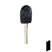Uncut Key Blank | Audi / Volkswagen Transponder | HU66T24 Automotive Key LockVoy