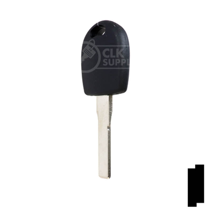 Uncut Key Blank | Audi / Volkswagen Transponder | HU66T24 Automotive Key LockVoy