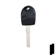 Uncut Key Blank | Audi / Volkswagen Transponder | HU66T24 Automotive Key LockVoy