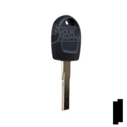 Uncut Key Blank | Audi / Volkswagen Transponder | HU66T6, HU66AT6 Automotive Key LockVoy