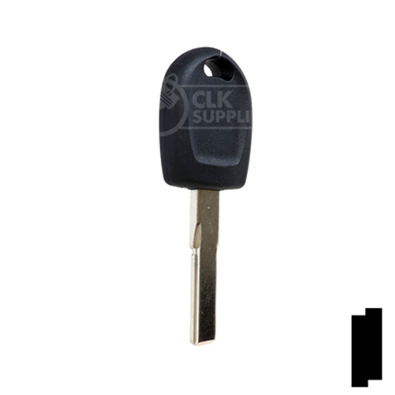 Uncut Key Blank | Audi / Volkswagen Transponder | HU66T6, HU66AT6 Automotive Key LockVoy