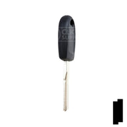 Uncut Key Blank | Audi / Volkswagen Transponder | HU66T6, HU66AT6 Automotive Key LockVoy