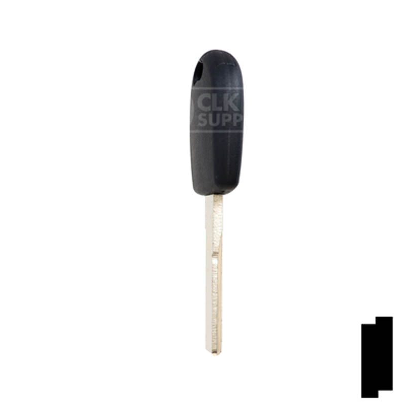 Uncut Key Blank | Audi / Volkswagen Transponder | HU66T6, HU66AT6 Automotive Key LockVoy