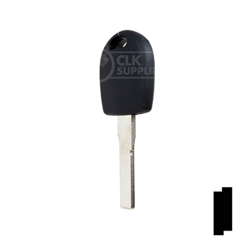 Uncut Key Blank | Audi / Volkswagen Transponder | HU66T6, HU66AT6 Automotive Key LockVoy