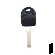 Uncut Key Blank | Audi / Volkswagen Transponder | HU66T6, HU66AT6 Automotive Key LockVoy
