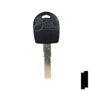 Uncut Key Blank | Audi / Volkswagen Transponder | HU66T6, HU66AT6 Automotive Key LockVoy