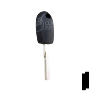 Uncut Key Blank | Audi / Volkswagen Transponder | HU66T6, HU66AT6 Automotive Key LockVoy