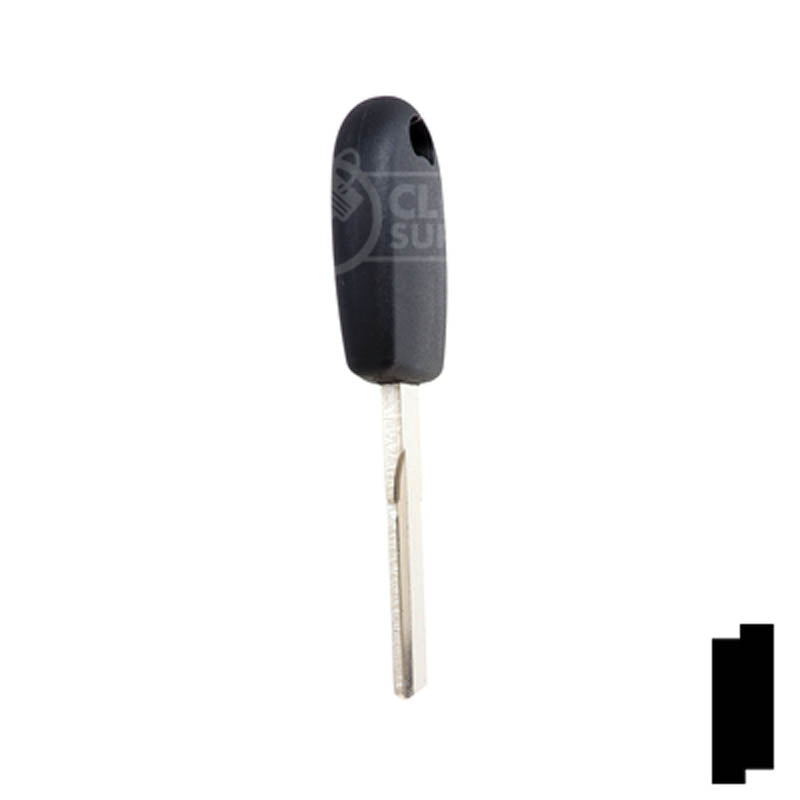 Uncut Key Blank | Audi / Volkswagen Transponder | HU66T6, HU66AT6 Automotive Key LockVoy
