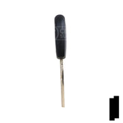 Uncut Key Blank | Audi / Volkswagen Transponder | HU66T6, HU66AT6 Automotive Key LockVoy