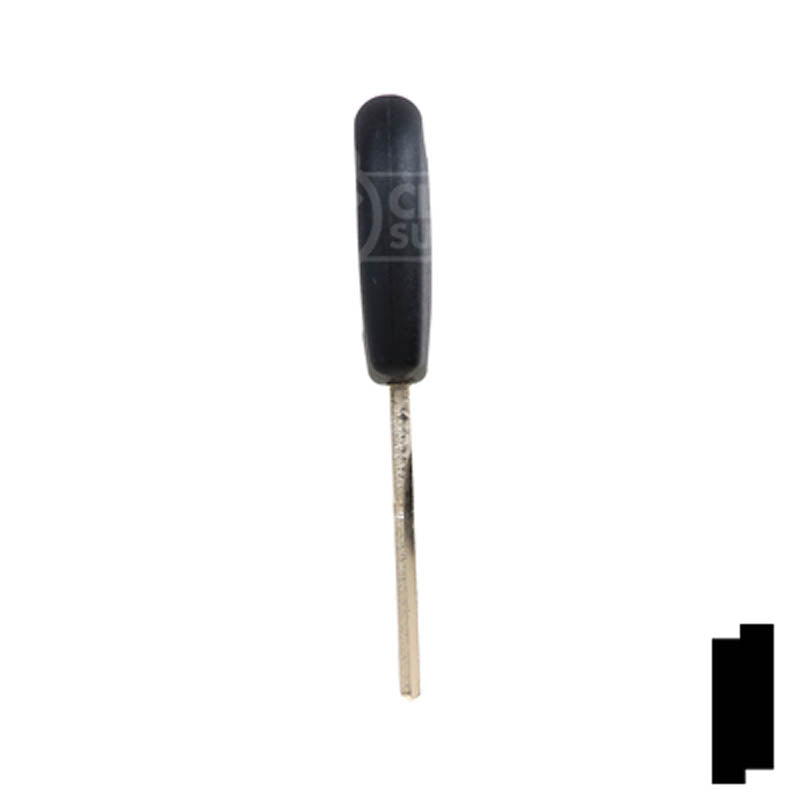 Uncut Key Blank | Audi / Volkswagen Transponder | HU66T6, HU66AT6 Automotive Key LockVoy