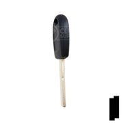 Uncut Key Blank | Audi / Volkswagen Transponder | HU66T6, HU66AT6 Automotive Key LockVoy