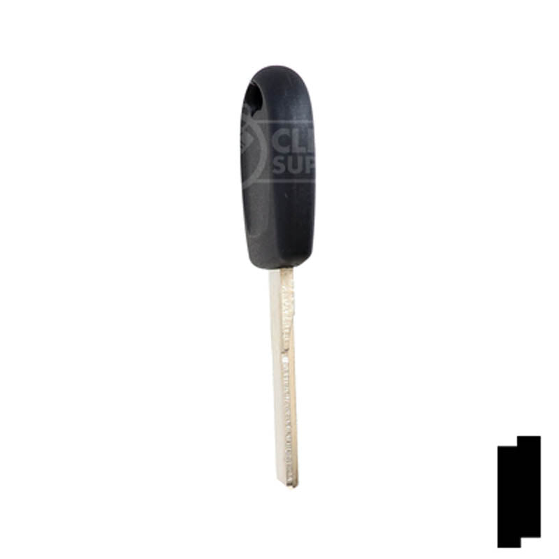 Uncut Key Blank | Audi / Volkswagen Transponder | HU66T6, HU66AT6 Automotive Key LockVoy