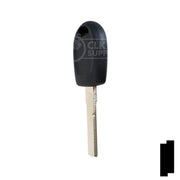 Uncut Key Blank | Audi / Volkswagen Transponder | HU66T6, HU66AT6 Automotive Key LockVoy