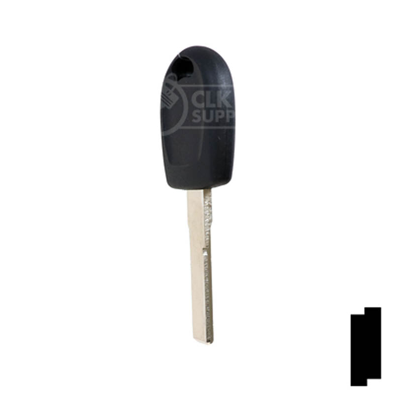 Uncut Key Blank | Audi / Volkswagen Transponder | HU66T6, HU66AT6 Automotive Key LockVoy