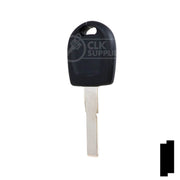Uncut Key Blank | Audi / Volkswagen Transponder | HU66T6, HU66AT6 Automotive Key LockVoy