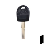 Uncut Key Blank | Audi / Volkswagen Transponder | HU66T6, HU66AT6 Automotive Key LockVoy