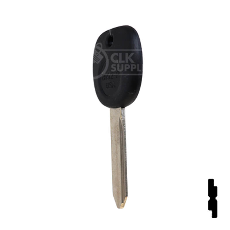Uncut Key Blank | B102-P | GM Automotive Key JMA USA