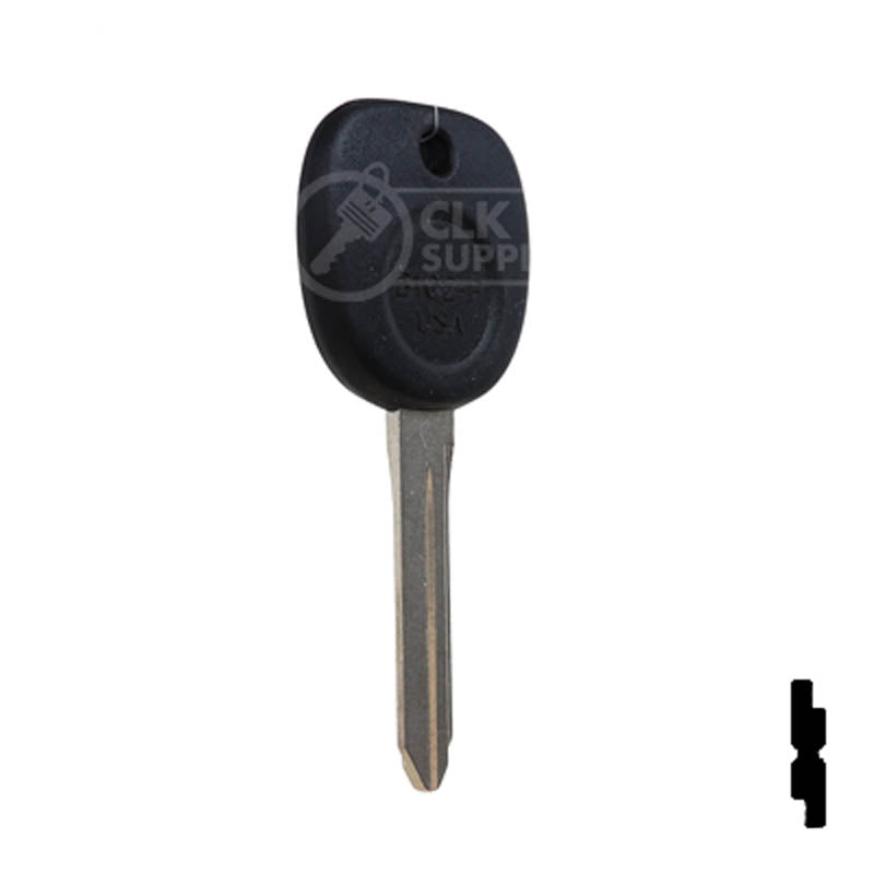 Uncut Key Blank | B102-P | GM Automotive Key JMA USA