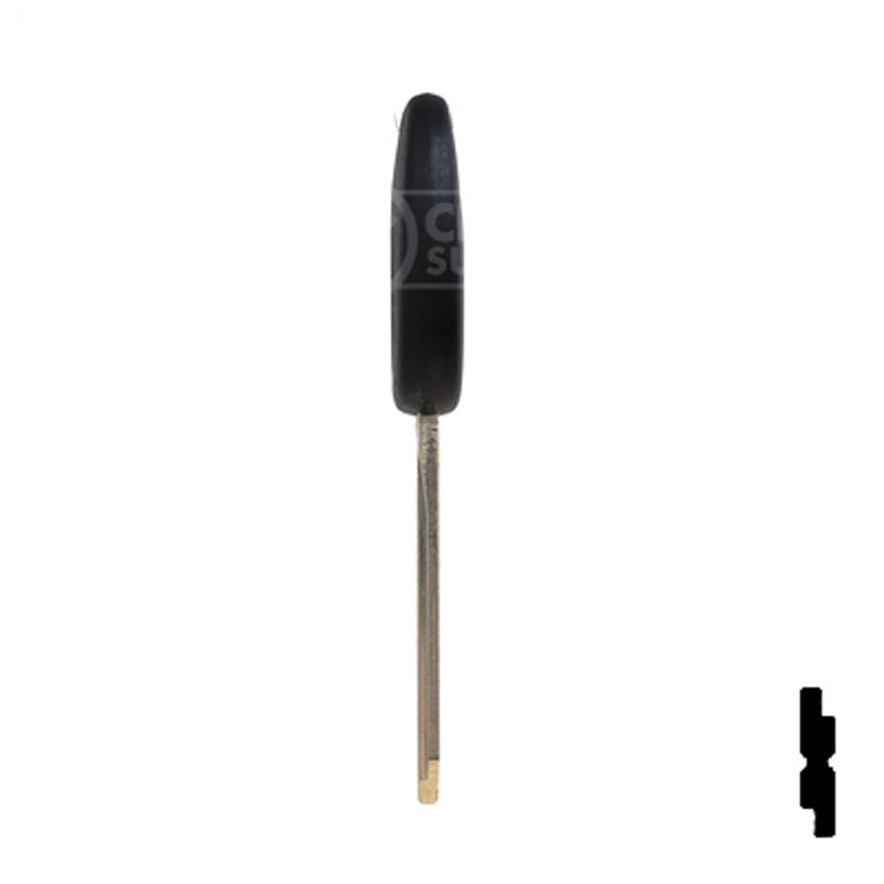 Uncut Key Blank | B102-P | GM Automotive Key JMA USA