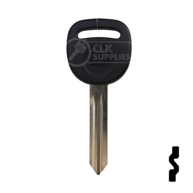 Uncut Key Blank | B106-P | GM Automotive Key JMA USA