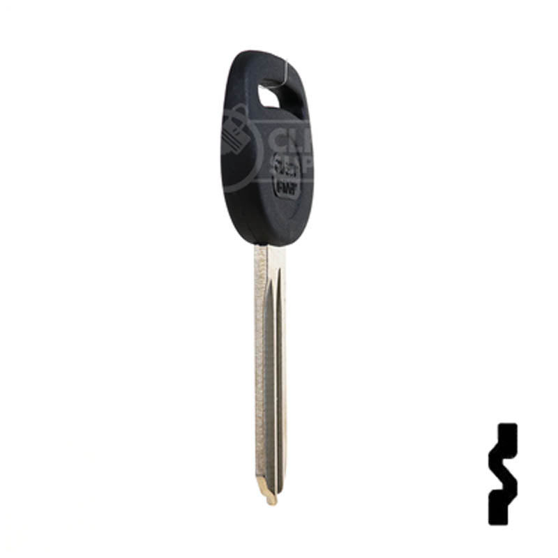 Uncut Key Blank | B106-P | GM Automotive Key JMA USA
