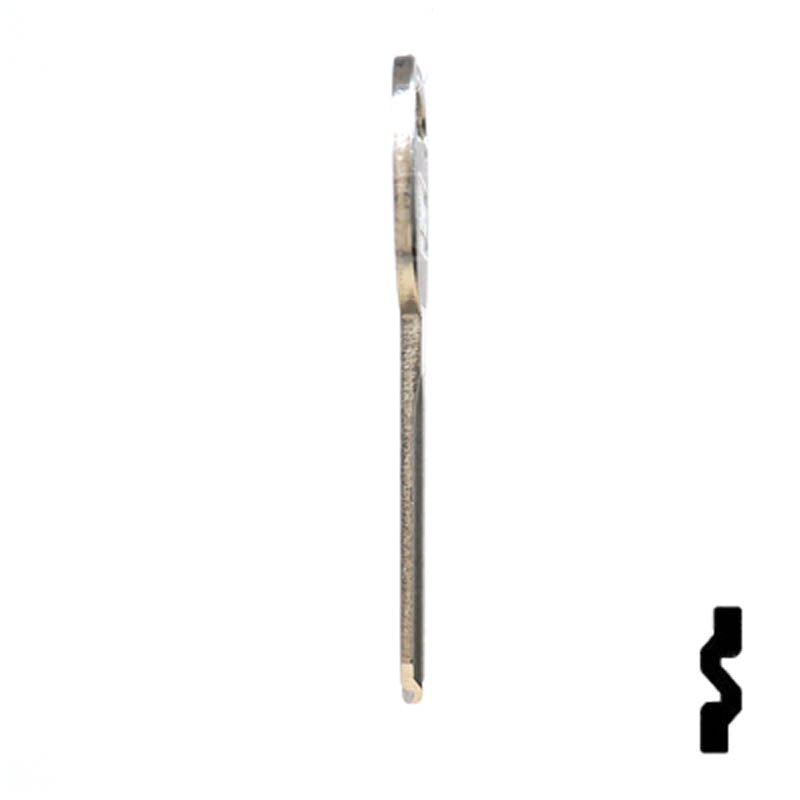Uncut Key Blank | B106, P1115 | GM Automotive Key JMA USA