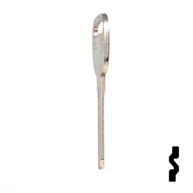Uncut Key Blank | B106, P1115 | GM Automotive Key JMA USA