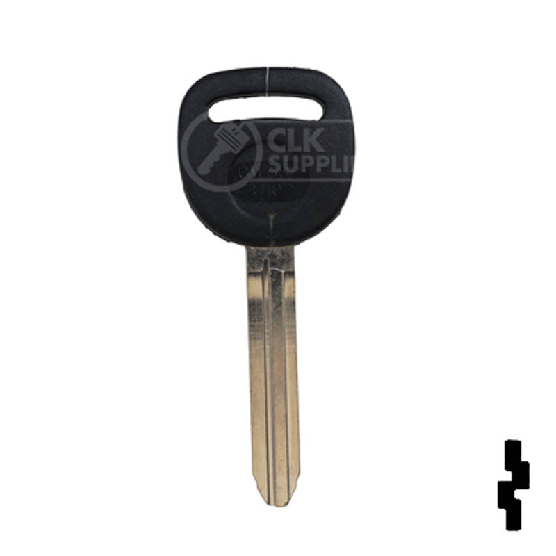 Uncut Key Blank | B110-P | GM Automotive Key JMA USA