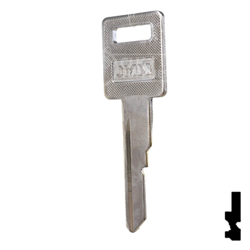 Uncut Key Blank | B63 | GM Key Automotive Key JMA USA