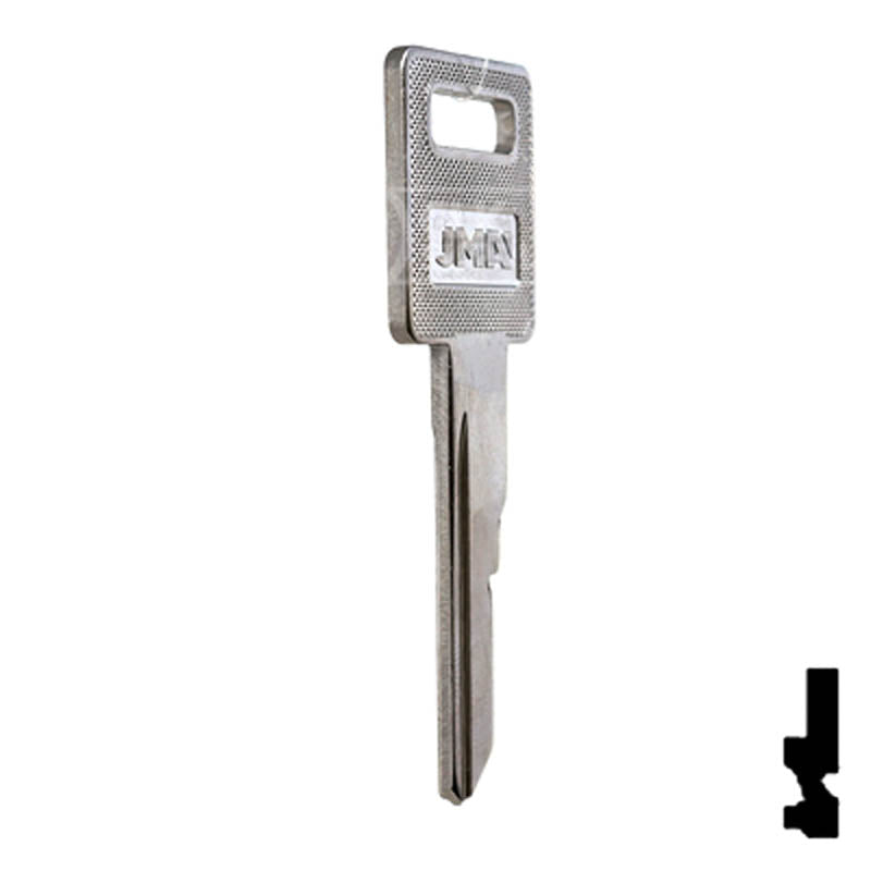 Uncut Key Blank | B63 | GM Key Automotive Key JMA USA