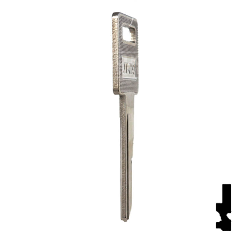 Uncut Key Blank | B63 | GM Key Automotive Key JMA USA