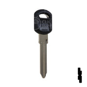 Uncut Key Blank | B86-P, P1106-P | GM Key Automotive Key JMA USA