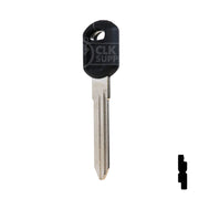 Uncut Key Blank | B86-P, P1106-P | GM Key Automotive Key JMA USA