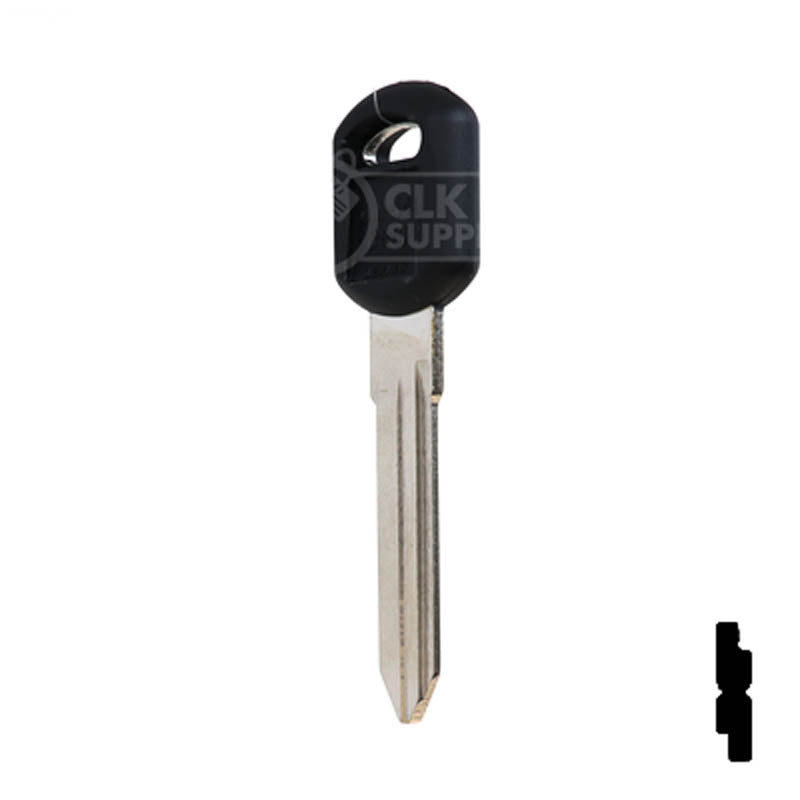 Uncut Key Blank | B86-P, P1106-P | GM Key Automotive Key JMA USA