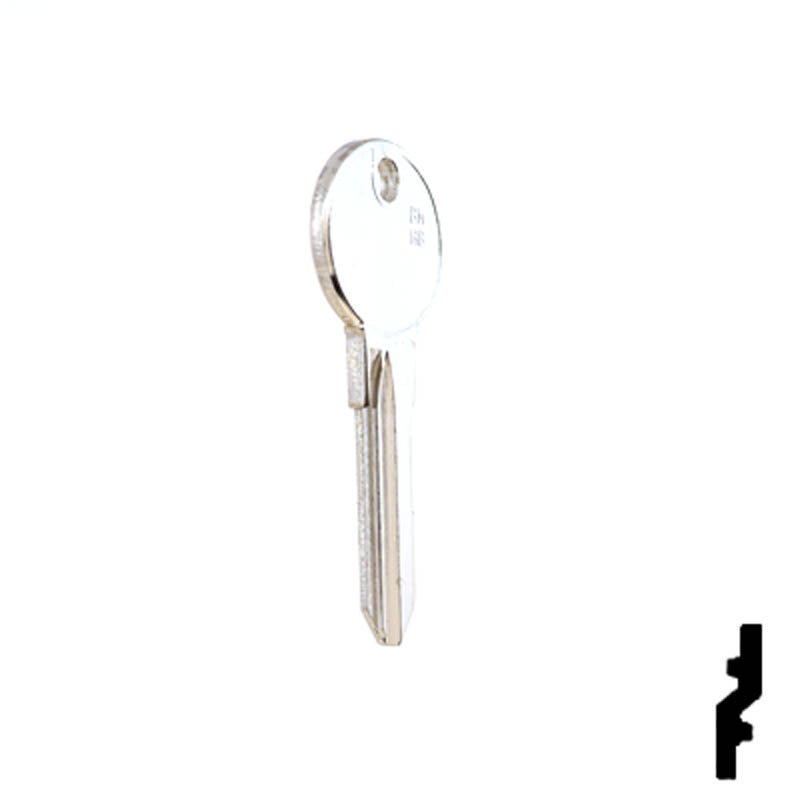 Uncut Key Blank | BMW | BMW2 Automotive Key JMA USA