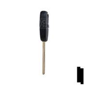 Uncut Key Blank | BMW HU92RP BMW 2 Track High Security Key Automotive Key Ilco