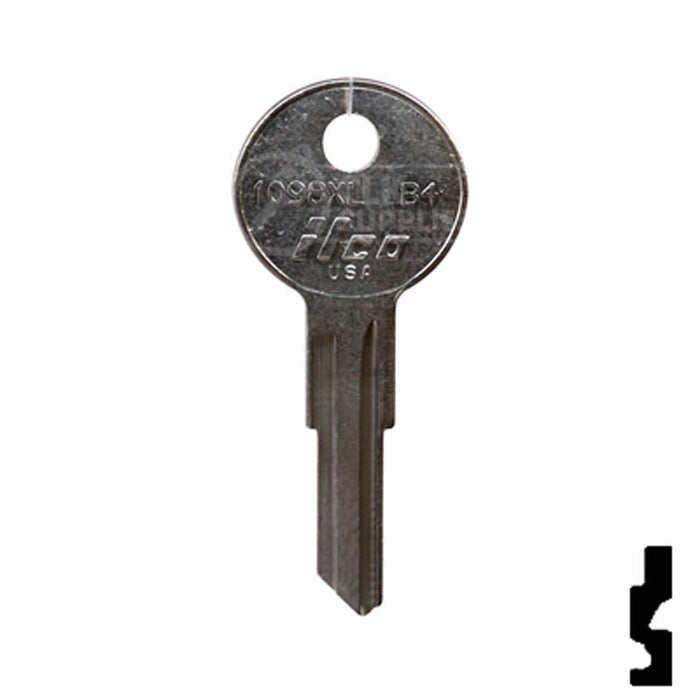 Uncut Key Blank | Briggs & Stratton | 1098XL, B4 Automotive Key Ilco